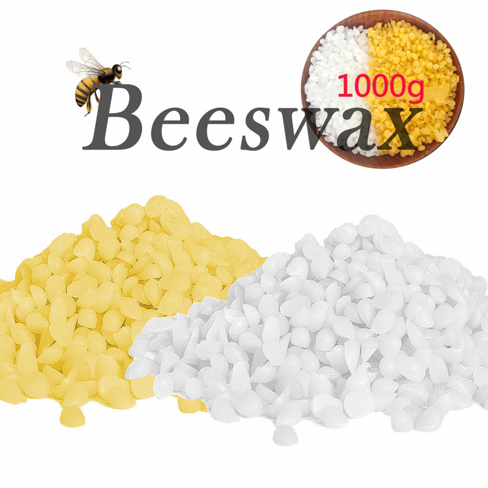 Candle Supplies Beeswax - 1000G ขี้ผึ้งธรรมชาติบริสุทธิ์100% เพิ่มถั่วเหลืองขี้ผึ้ง DIY ของขวัญแฮนด์เมด Wax