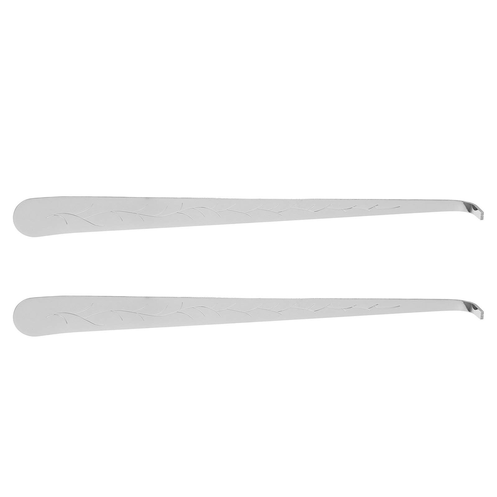 Wick Dipper Tool - ตะขอจับไส้เทียน 2 ชิ้น สแตนเลส อุปกรณ์เสริมสำหรับการเผาไหม้ ด้ามจับยาว