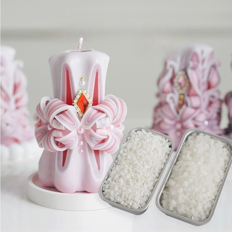 Candle Supplies Beeswax - วัตถุดิบเทียนหอมแกะสลัก 1 กก. ขี้ผึ้งแท้ 58 องศา