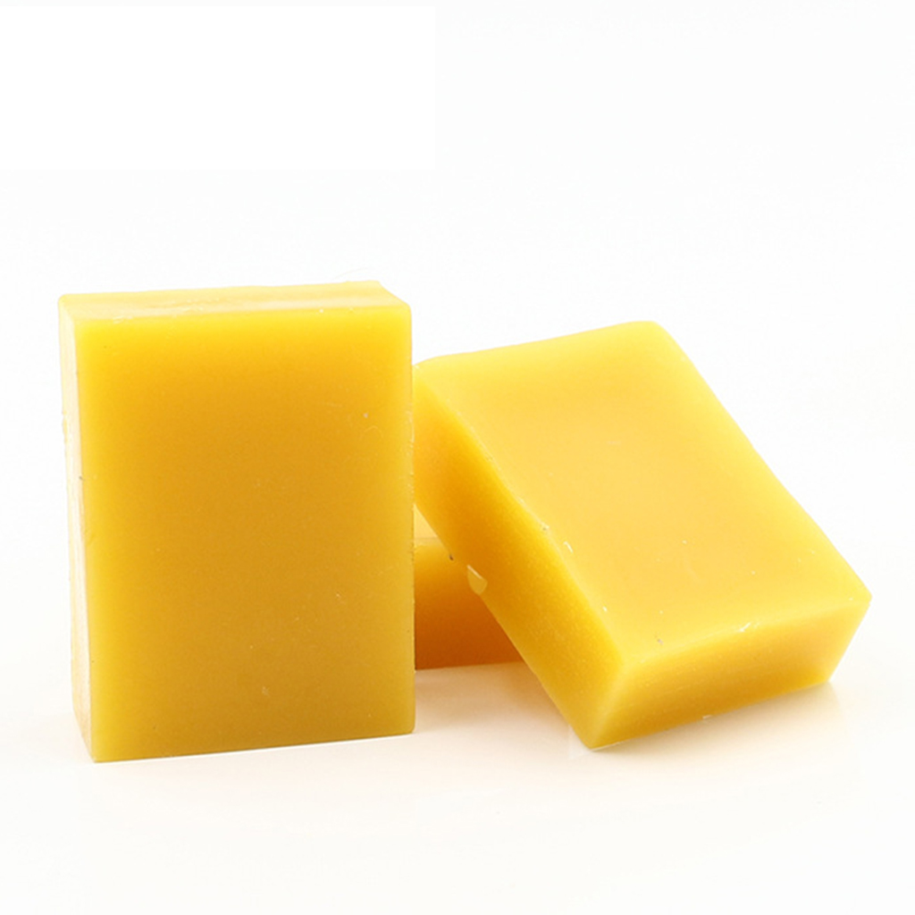 Candle Supplies Beeswax - บล็อกขี้ผึ้ง45กรัมสำหรับทำครีมขี้ผึ้งสบู่และเทียนด้วยตัวคุณเอง
