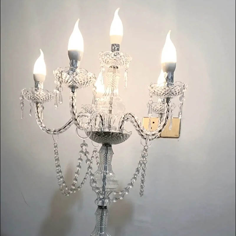 Supplies Of Candle - โคมไฟเทียนหรูหราทันสมัย ของตกแต่งงานแต่งงาน โคมไฟตั้งโต๊ะสวยหรู ไฟเทียนห้องนั่งเล่น ของตกแต่งสวยงาม