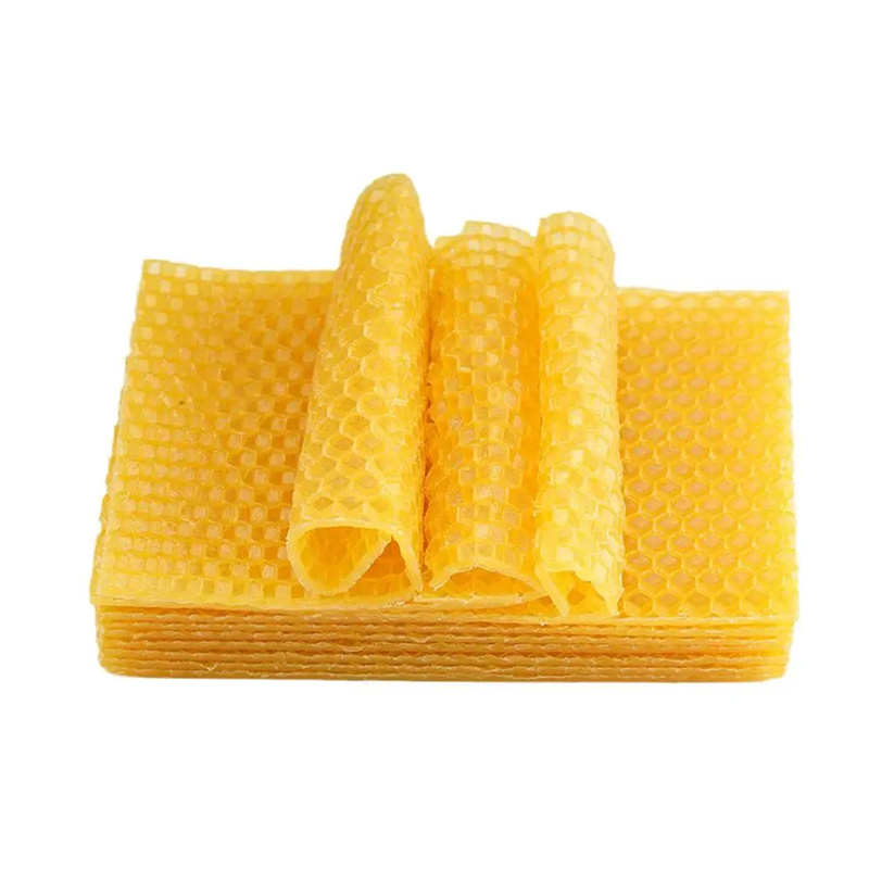 แผ่นขี้ผึ้งธรรมชาติ 10/20 ชิ้น - Candle Supplies Beeswax บทวิจารณ์และราคา