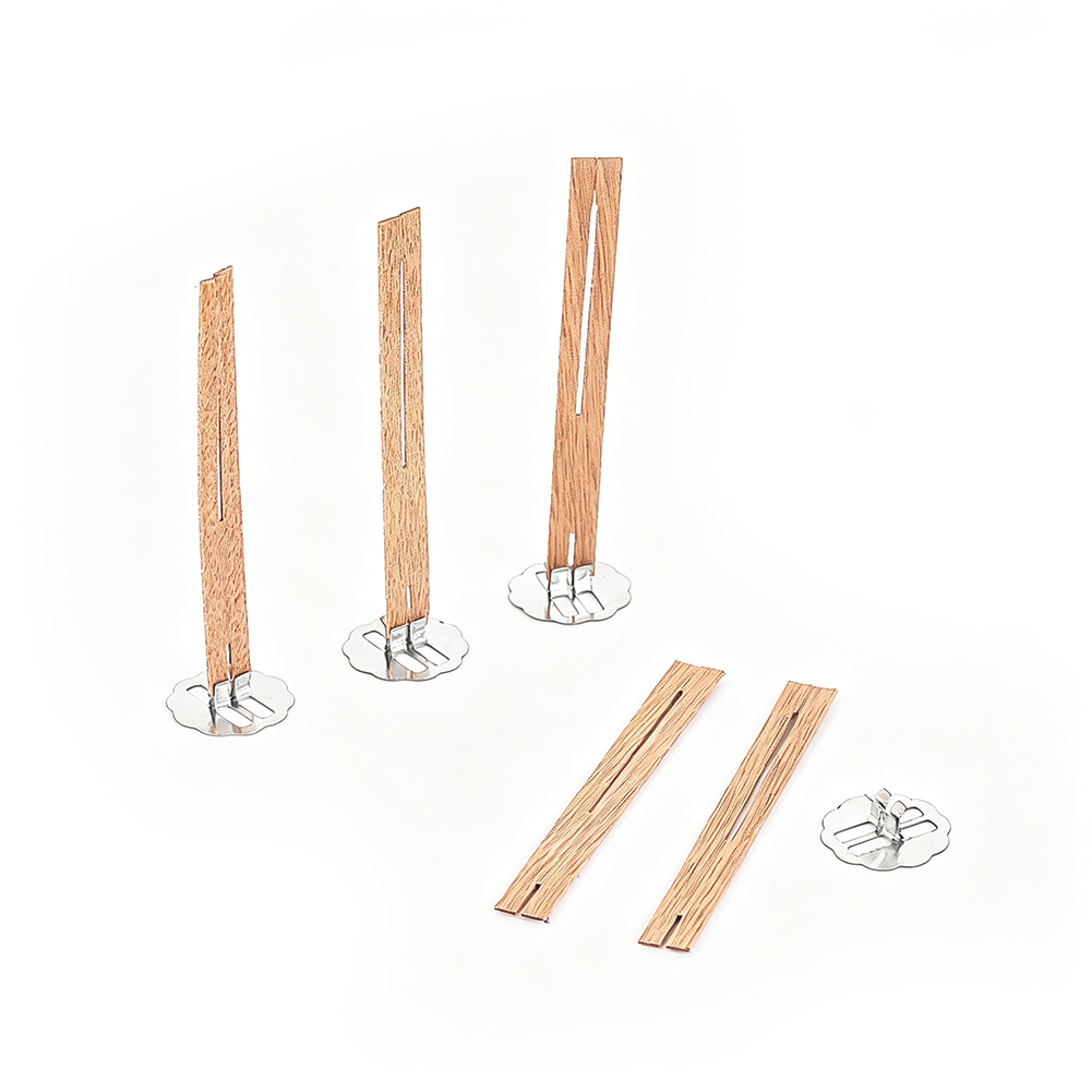 ไส้เทียนไม้ธรรมชาติแบบมีร่อง 5 - Candle Supplies Beeswax บทวิจารณ์และราคา