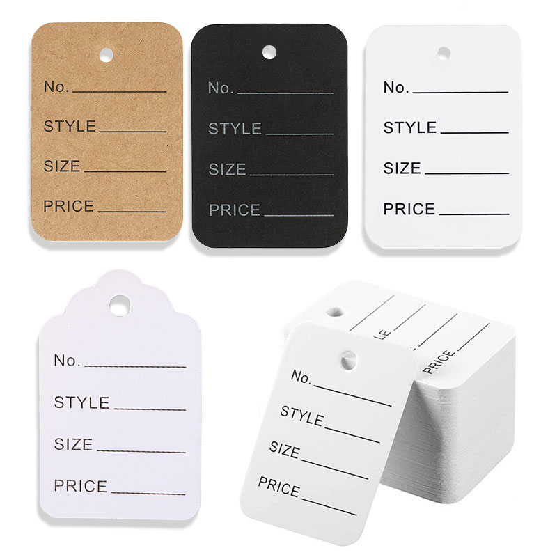 100 ชิ้น/ล็อต 3.5x5 ซม.ราคาป้า - Kraft Hang Tag บทวิจารณ์และราคา