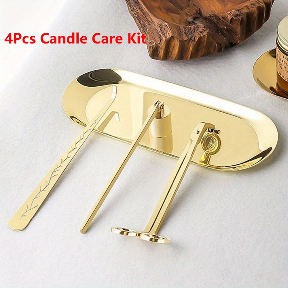 4 ชิ้น/เซ็ตหรูหราเทียนชุดดูแลส - Candle Making Supplies Kit บทวิจารณ์และราคา