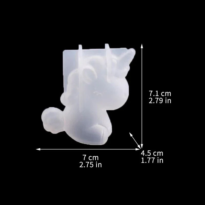 3D เรขาคณิตซิลิโคนยูนิคอร์นแมว - Candle Making Supplies Kit บทวิจารณ์และราคา
