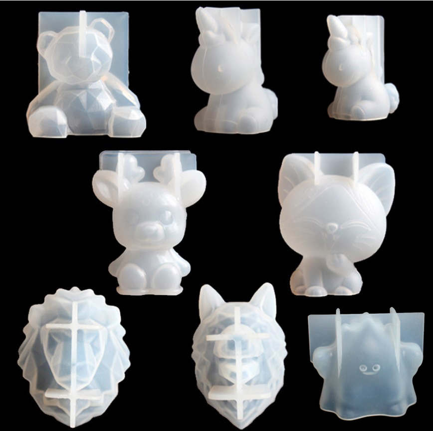 โปร่งใสยูนิคอร์นซิลิโคนอีพ็อกซ - Candle Making Supplies Kit บทวิจารณ์และราคา