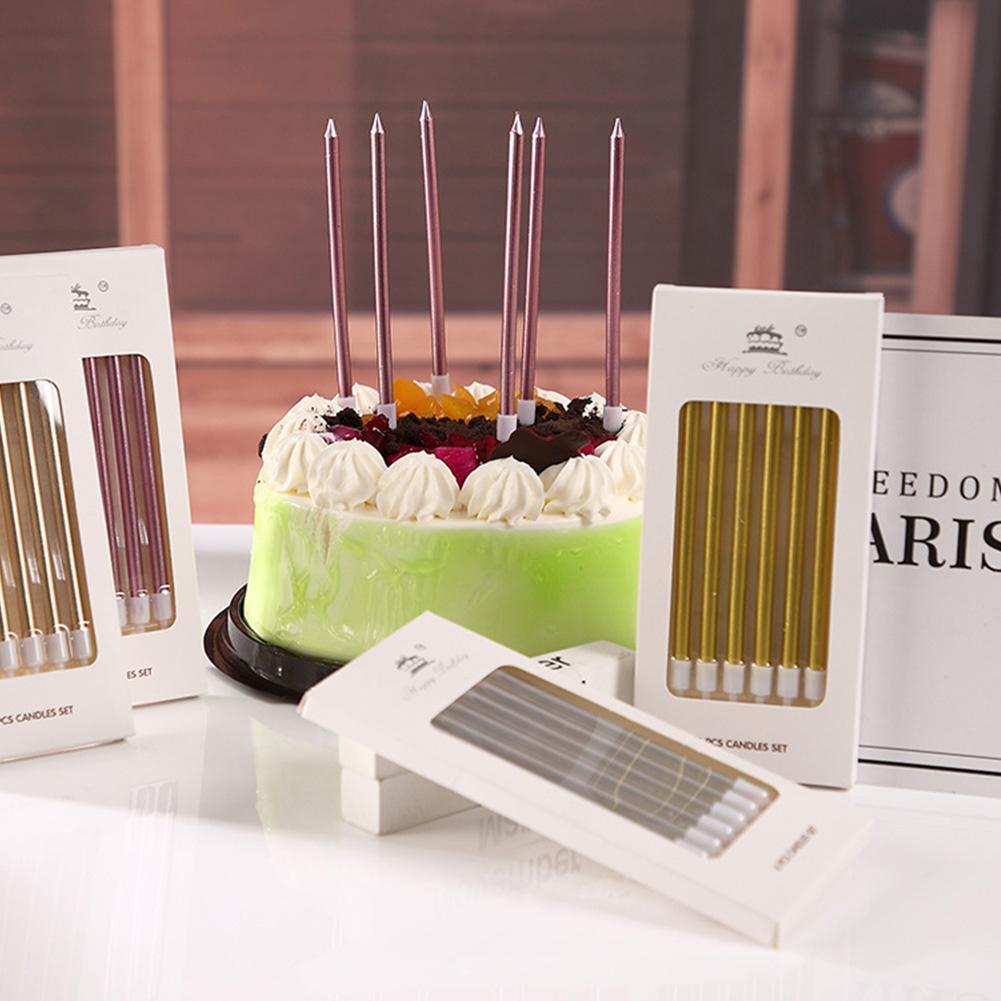เทียนวันเกิดโลหะสีทองเงิน 6/18 - Supplies Of Candle บทวิจารณ์และราคา