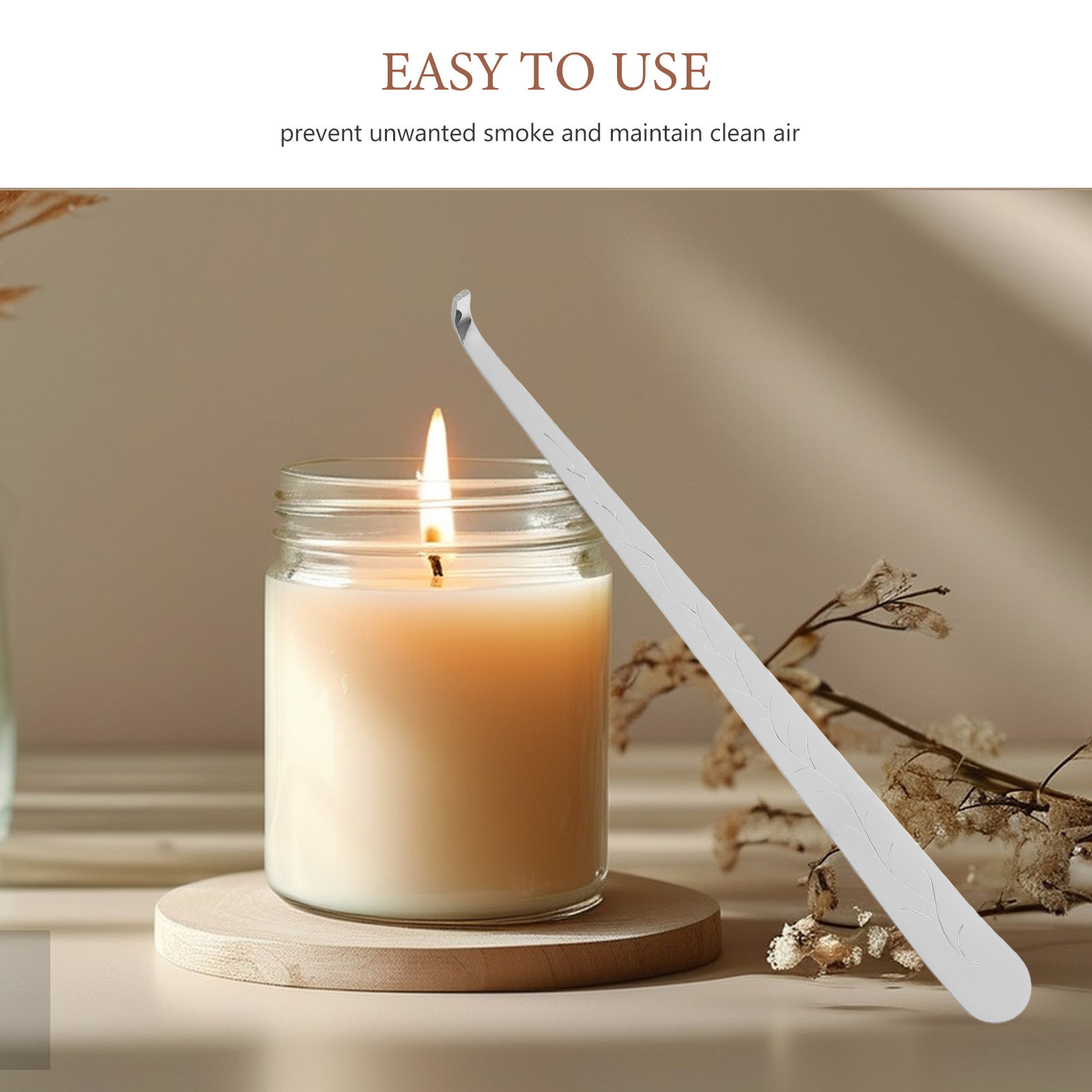 ที่ดับเทียนสแตนเลส 2 ชิ้น พร้อ - Wick Dipper Tool บทวิจารณ์และราคา