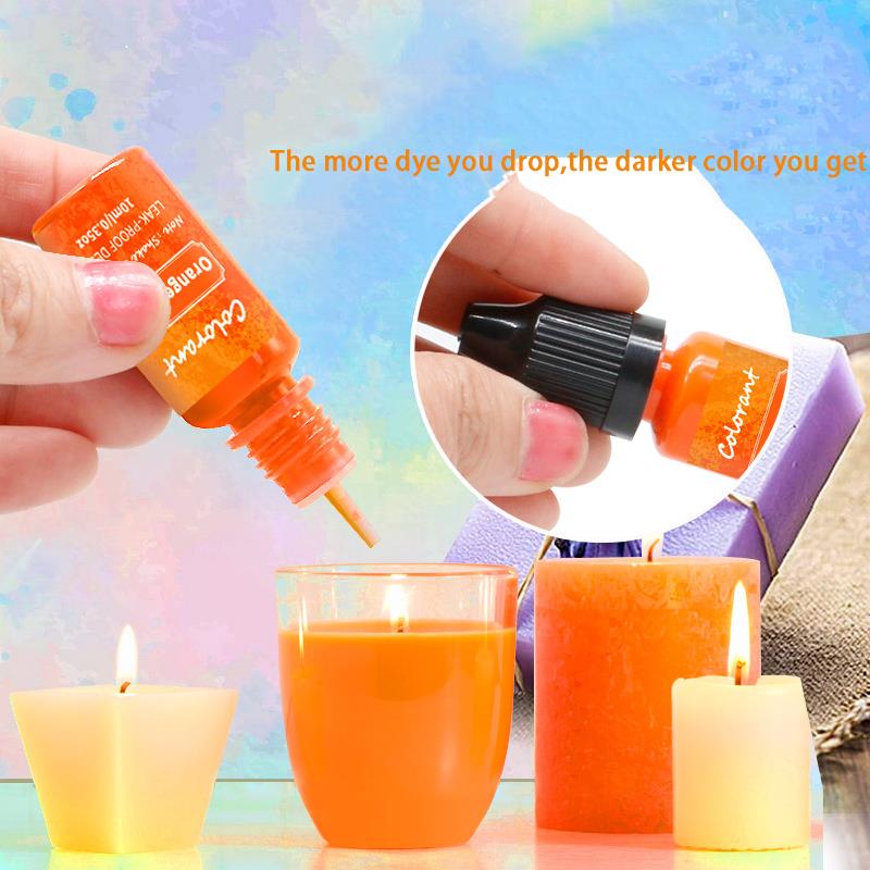 20สี10มล. เทียนเม็ดสีขี้ผึ้งถั - Candle Supplies Beeswax บทวิจารณ์และราคา