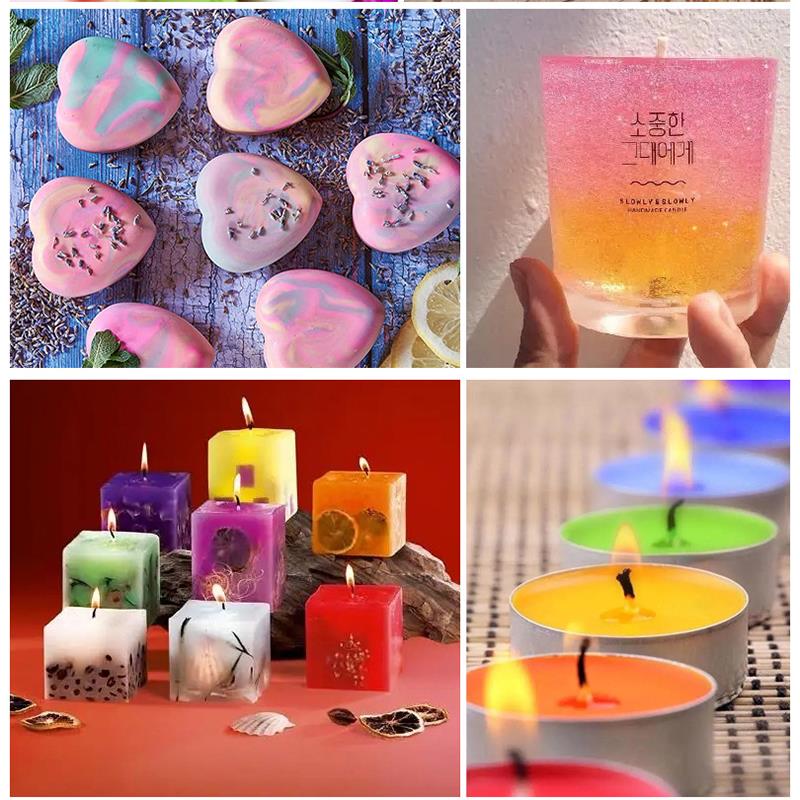 20สี10มล. เทียนเม็ดสีขี้ผึ้งถั - Candle Supplies Beeswax บทวิจารณ์และราคา