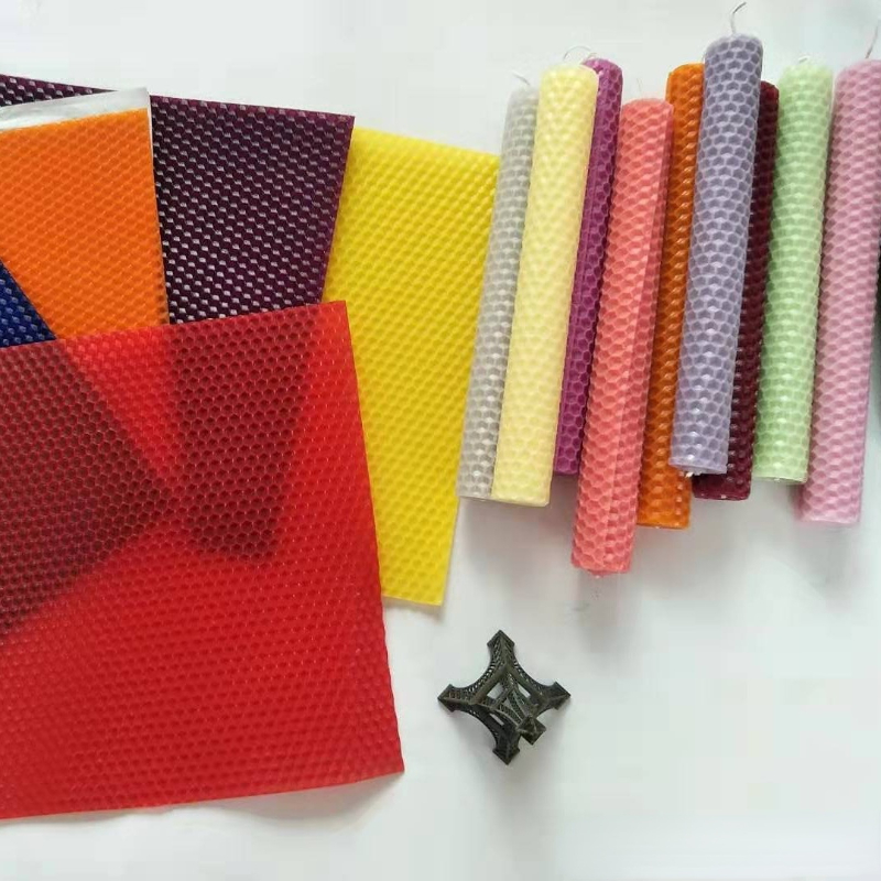 2pcs 20*20 ซม.สีขี้ผึ้ง Slice  - Candle Supplies Beeswax บทวิจารณ์และราคา