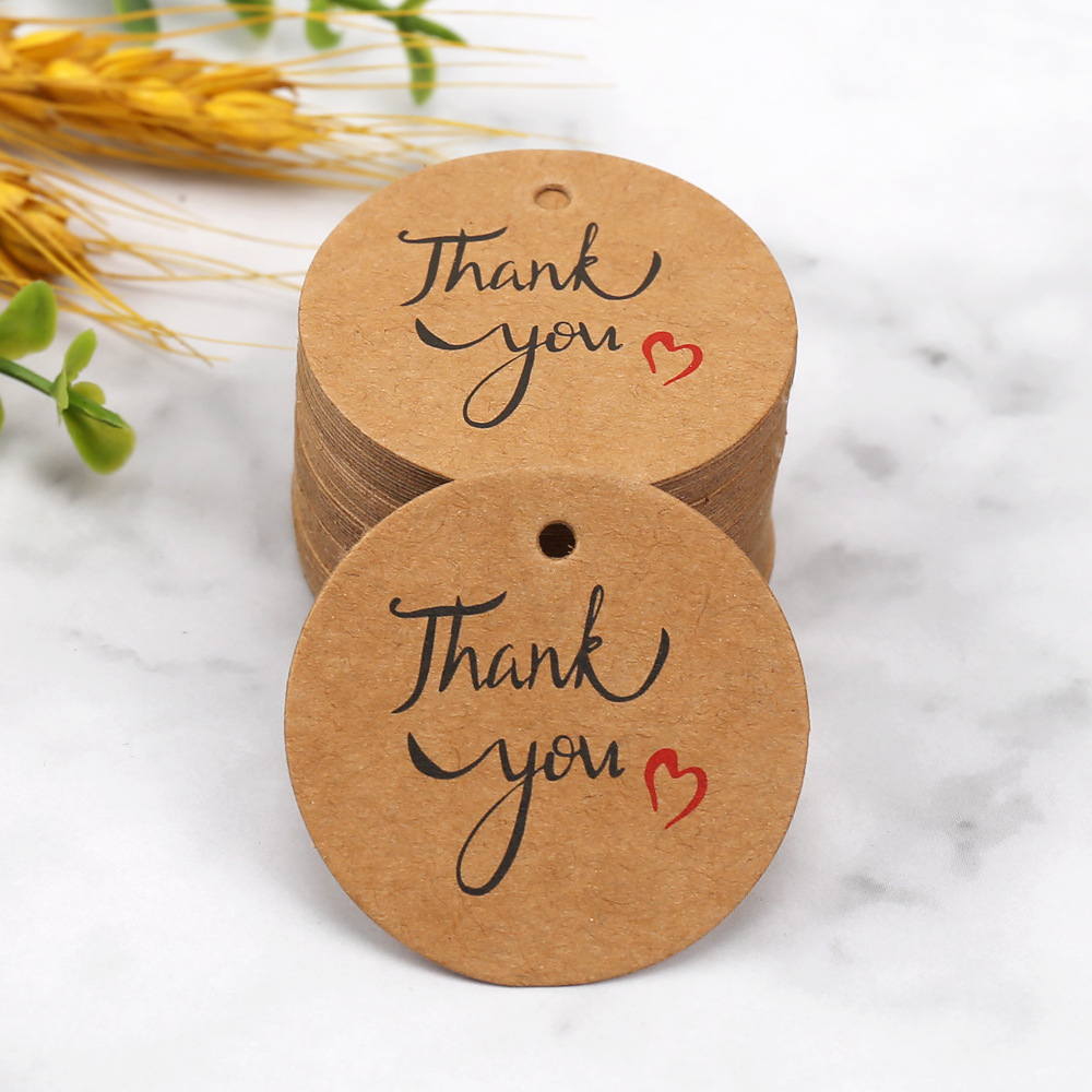 ป้ายกระดาษคราฟท์รูปหัวใจ 100 ช - Kraft Hang Tag บทวิจารณ์และราคา
