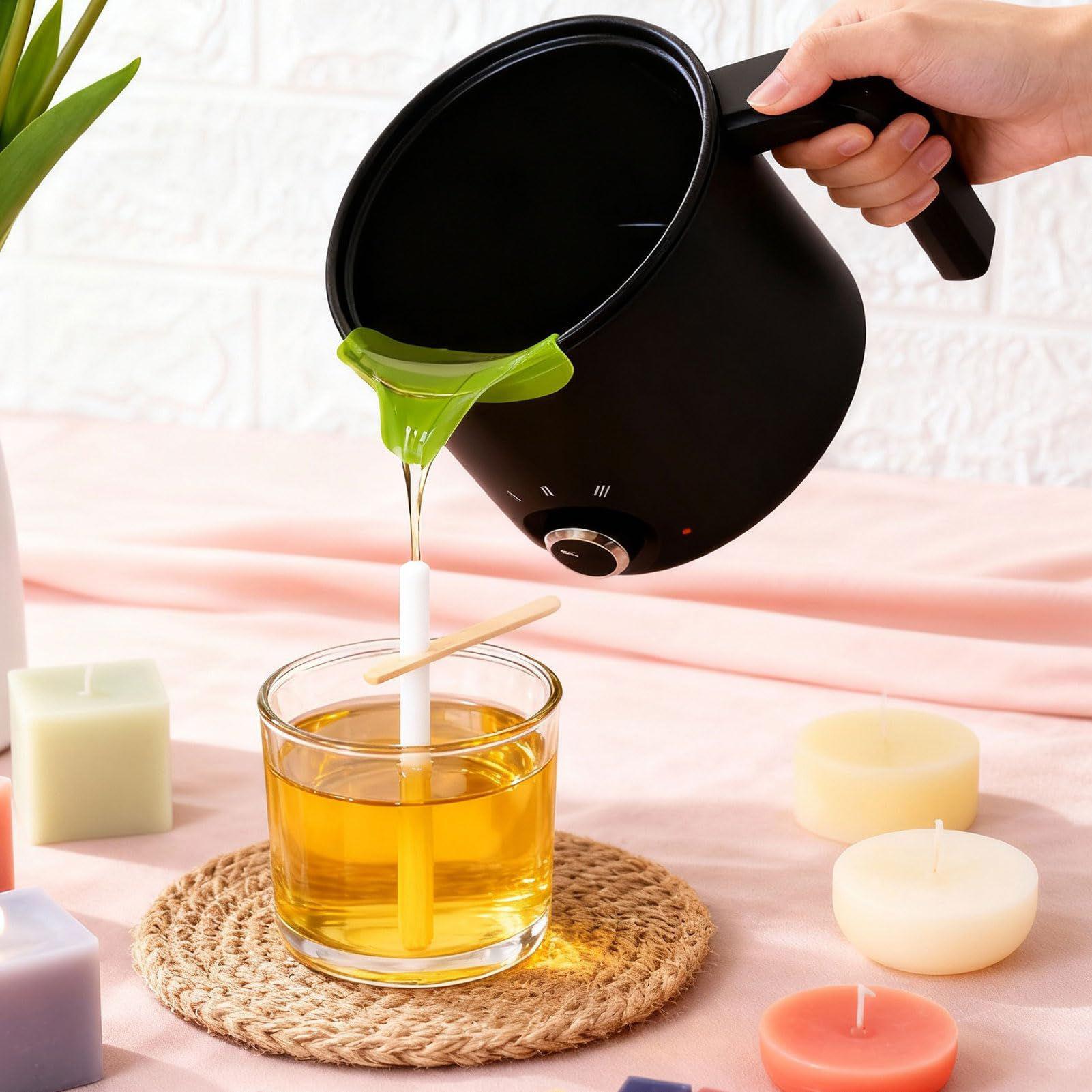 หม้อหลอมเทียน 1.5 ลิตร ขนาดใหญ - Candle Making Supplies Kit บทวิจารณ์และราคา