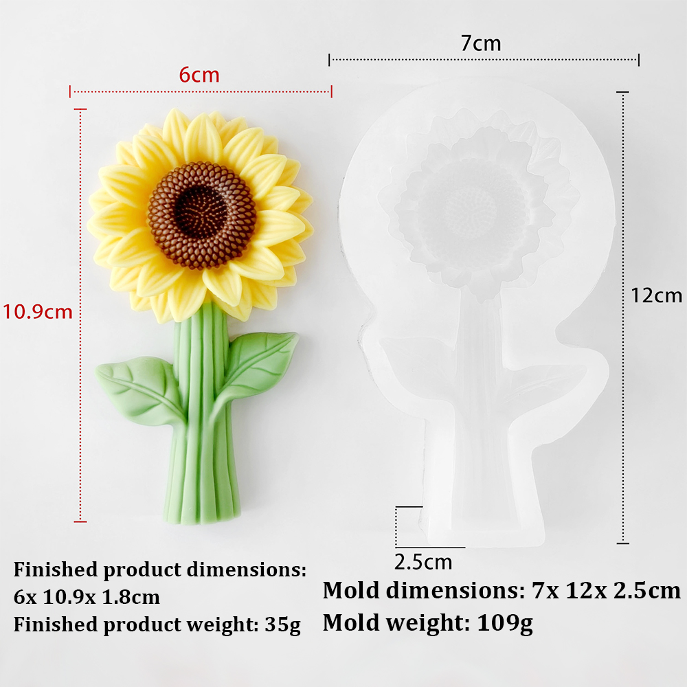 แม่พิมพ์ซิลิโคนรูปดอกทานตะวัน  - Candle Making Supplies Kit บทวิจารณ์และราคา